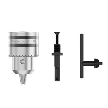 Imagem de Renekton Adaptador de mandril de broca de 1,5-13 mm com haste SDS Plus para ferramenta de conversão de conversor de martelo, montagem UNF 1/2-20