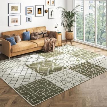 Imagem de HJZSZX Cor combinando estilo étnico decorar sala de estar tapete quarto cabeceira mesa centro área lazer pelúcia tapete, QH1852, QD, 300x400CM