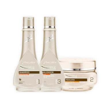 Imagem de Raiz Latina Kit Shampoo Mascara Leave-in Fortalecedor