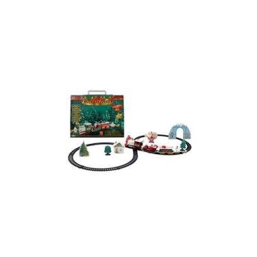 Imagem de Trem Elétrico de Natal com Música e Luzes - Brinquedo Infantil