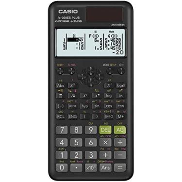 Imagem de Casio Calculadora científica padrão FX-300ESplus2 2ª edição, preto