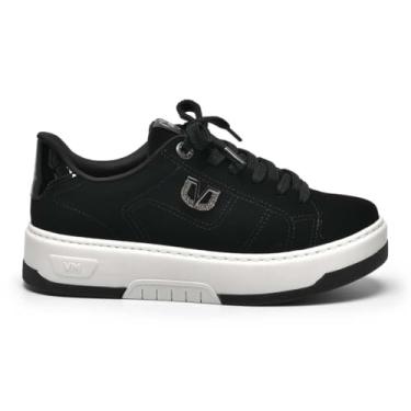 Imagem de Tênis Feminino Via Marte Sneaker Salto Preto 36