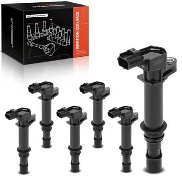 Imagem de Conjunto de bobinas de ignição A-Premium para Jeep Commander Grand Cherokee Aspen Dakota Durango Ram 1500 Nitro Raider Liberty 3.7L 4.7L 6 peças