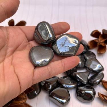 Imagem de Hematita tamanho médio Pedra natural - Paz Interior Store