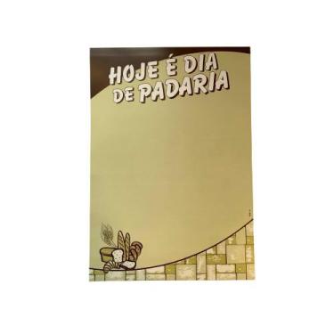 Imagem de Cartaz de Oferta Padaria 42x60cm Papel Duplex 100 unidades - Casa Do C