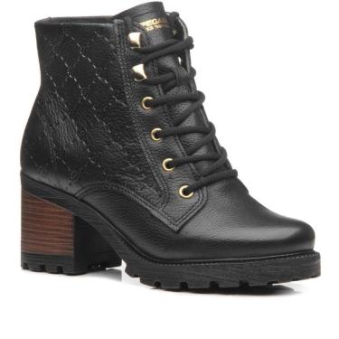 Imagem de Coturno Pegada Feminino em Couro Preto 281305-05-Feminino