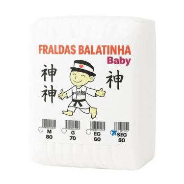 Imagem de Fralda Balatinha Baby Mega Segunda Linha Super Extra Grande C50 unidad
