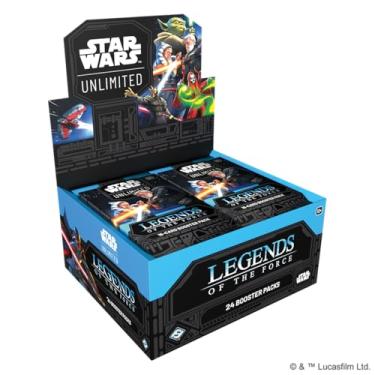 Imagem de Star Wars: Unlimited TCG Legends of The Force Booster Display - 24 Booster Packs com Jedi, Sith e personagens icônicos, a partir de 12 anos, 2+ jogadores, 20 minutos de reprodução, feito por Fantasy