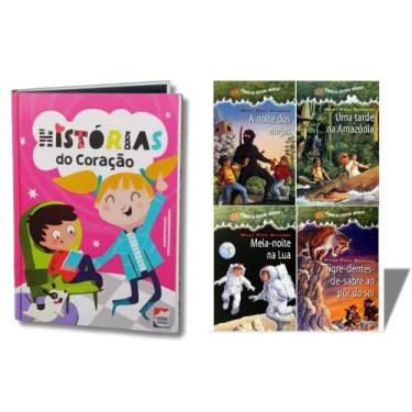 Imagem de Coleção A Casa da Árvore Mágica - Volumes 5 ao 8 + Brinde - Kit de Liv