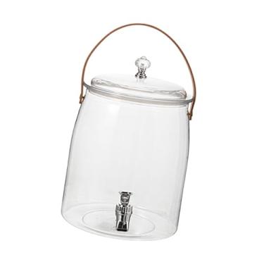 Imagem de IEUDNS Dispensador de bebidas para geladeira, de bebidas equipada, jarra de água fria portátil, chaleira fria para acampamentos, festas em casa, 6l