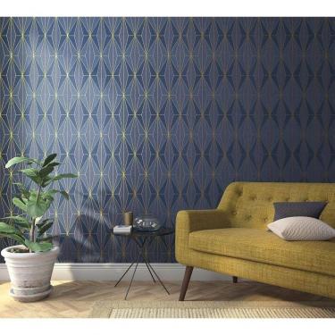 Imagem de Papel De Parede Giulia Losango 6781-10 Rolo 10m X 0,53m