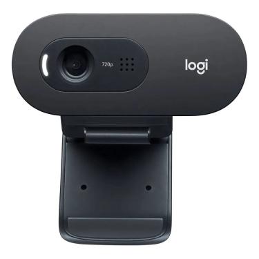 Imagem de Webcam Hd 720p Com Microfone C505 Preto Logitech