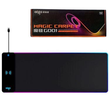 Imagem de Mousepad Gamer Extentido Aigo G001 Rgb 800 X 300 X 4 Mm