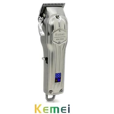 Imagem de Maquina Corta Cabelo Profissional Kemei Km 1983