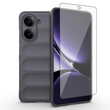 Imagem de Asuwish Capa de telefone para Poco X7 Pro com protetor de tela de vidro temperado e TPU macio fino à prova de choque capa protetora de silicone acessórios Redme 7X mulheres homens meninas meninos