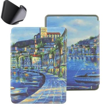 Imagem de GUKSRASO Capa para 6" Kindle Paperwhite 5º/6º/7º (2012-2015 Modelo: EY21/DP75SDI) - Material TPU Macio com Função de Hibernação/Ativação Automática Inteligente
