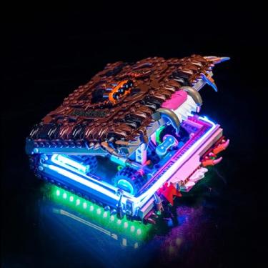 Imagem de BrickBling Light Compatible with Lego Chomping Monster Book of Monsters, Creative Lighting Compatible with Lego 76449 - Excluding Bricks