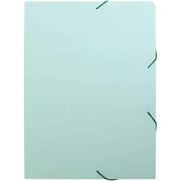 Imagem de Pasta Aba Elastica Plastica Oficio Serena Verde Pastel - DELLO