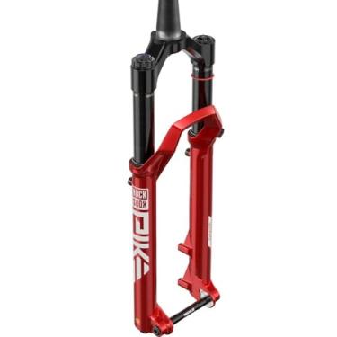 Imagem de RockShox Pike Ultimate Garfo de suspensão, 29 polegadas, viagem de 120 mm, eixo de 15 x 110 mm, deslocamento de 44 mm, vermelho elétrico (120 mm)