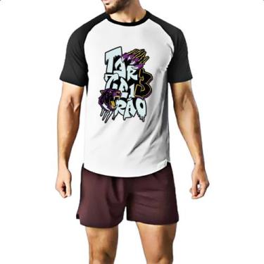 Imagem de Camiseta Raglan Terceirao Pantera Negra - Alearts, GG