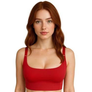 Imagem de Sutiã sem Bojo Microfibra com Alças Reforçada Sustentação - c5 CLÁUDIA
