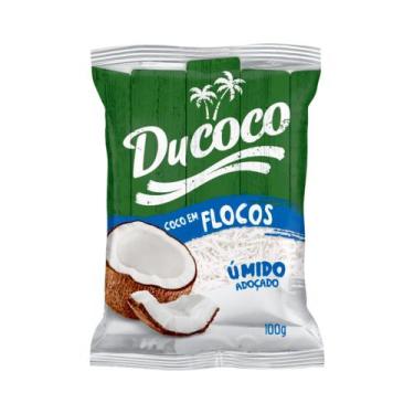 Imagem de Coco em Flocos Úmido Adoçado Ducoco 100g