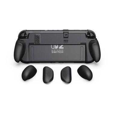 Imagem de Grip Hard Shell Savage Raven da Skull & Co. NeoGrip para Nintendo Switch 2 - Preto