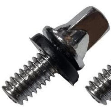 Imagem de Kit 5 Parafuso Para Pedal De Bumbo Bateria 12Mm X 5Mm 7/32