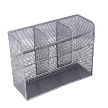 Imagem de aqxreight Organizadores Versáteis de Caneta de Malha de Mesa Com 9 Compartimentos e Design de 45 ° de Salvamento para Casa para Casa e Escritório