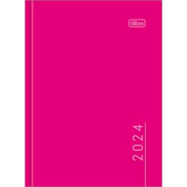 Imagem de Agenda 2025 Pepper Rosa Diária Costurada Capa Dura M4 (12,3 X 16,6cm) 