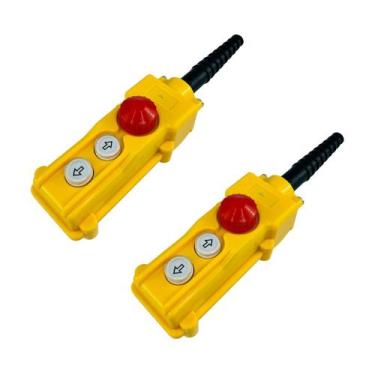 Imagem de kit 2 Botoeira P/ Guinchos De Coluna C/Comando Elétrico Csm - LCTE