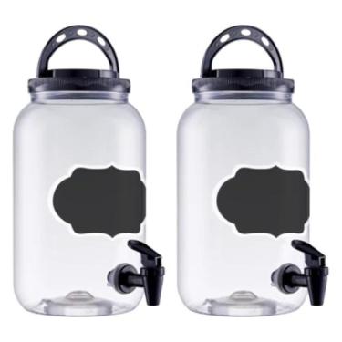 Imagem de Garrafa Suqueira C/ Torneira 3,6 Litros Camping Praia 2 uni - Bandeira