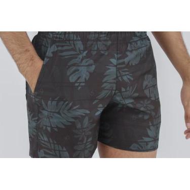 Imagem de Shorts Bermuda Ogochi Boxer Curta Casual Bolso Faca Estampada - Ogochi