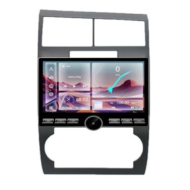 Imagem de Dodge Charger Radio 2006 2007 Magnum Radio 2005 2006 2007 Estéreo para carro 10,8 polegadas Tela sensível ao toque Navegação GPS Android Auto Carplay Wireless DVD Player Unidade principal (4 GB de RAM