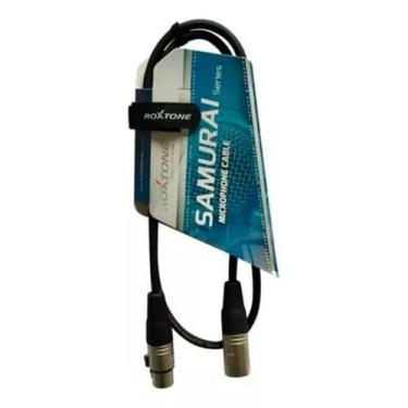 Imagem de Cabo de linha roxtone c/ conexao canon macho p/ canon femea 1m smxx200