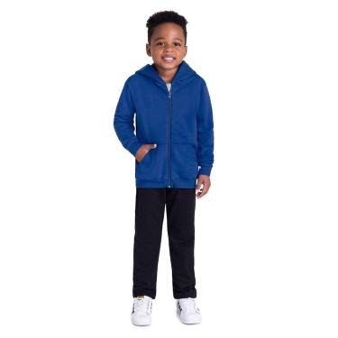 Imagem de Jaqueta infantil menino em moletom Brandili-Masculino