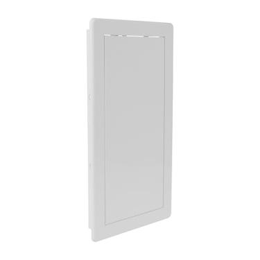 Imagem de Repa Market Painel de acesso 6 x 12 para drywall e teto - painel de porta de plástico ABS branco, placa de cobertura de furo de parede - à prova de ferrugem, fácil acesso e instalação, porta