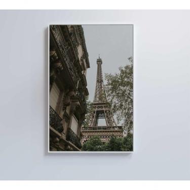 Imagem de Quadro Torre Eiffel Paris 80x120 Cm Vidro Impresso