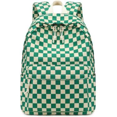 Imagem de Mochila Bluboon para meninas da escola, bolsa de livros de veludo cote