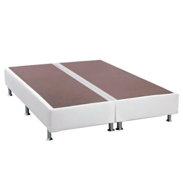 Imagem de Cama Box Base Universal King Americana Courano White (193x203x23) - Ortobom