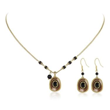 Imagem de Montana West Colar feminino com pingente banhado a ouro 18 quilates, banhado a ouro 18 quilates, joia delicada, Banhado a ouro 18K, Sem Pedra Preciosa