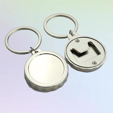 Imagem de Gobelieve Abridor de garrafas, chaveiro criativo multifuncional abridor de cerveja feito de liga de zinco premium, abridor de latas portátil, presente ideal para amigos, pais e amantes de cerveja