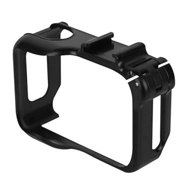 Imagem de Gaiola de Proteção para Câmara Insta360 GO Ultra, Estrutura Câmara Ação com Encaixe Sapata Fria Compatível com Acessórios para Microfone e Luz de Enchimento