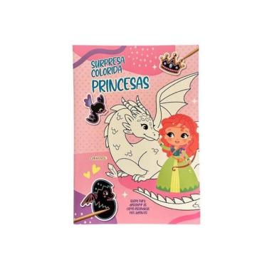 Imagem de Surpresa Colorida: Princesas - Raspe Para Descobrir As Cores Escondidas Nos Adesivos!