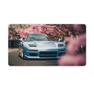 Imagem de Cherry Blossoms Carro Azul NSX Clássico JDM.Tjpg Tapete de Mesa de Mesa Mouse Pad Antiderrapante Grande Material de Escritório Tapete de Mesa Impermeável Borracha Escrita para Escritório Jogo Casa 40