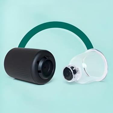 Imagem de Massageador a Vácuo Portátil USB com 6 Ventosas, Massagem Profunda Muscular, Silicone e Plástico Resistente, 8x5cm, Alívio de Tensão e Relaxamento