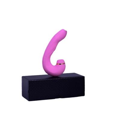 Imagem de Vibrador e Sugador de Clitóris 3 em 1 | Á prova d'água | Estimulador de ponto G | 10 modos de vibração - Enjoy Love Delirium (Rosa)