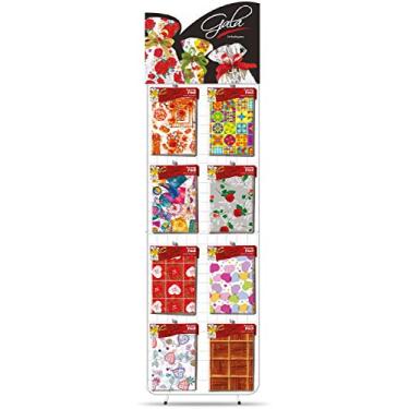 Imagem de Gala 7412, Saco Metalizado e Laco, Multicolor, pacote de 40