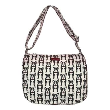 Imagem de Bolsa carteiro Bungalow360, Cão preto, Medium