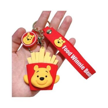 Imagem de Chaveiro De Desenho Animado Winnie the Pooh, Pingente Fofo Para Bolsa,